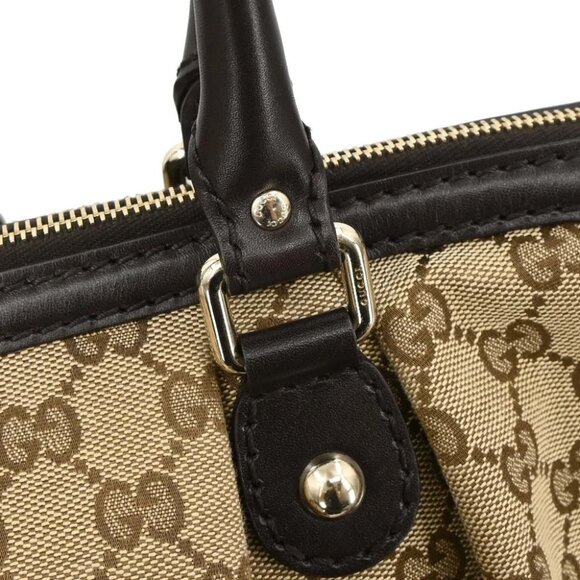 Gucci Beige GG Sukey 2way Shoulder Handbag - Picture 3 of 10